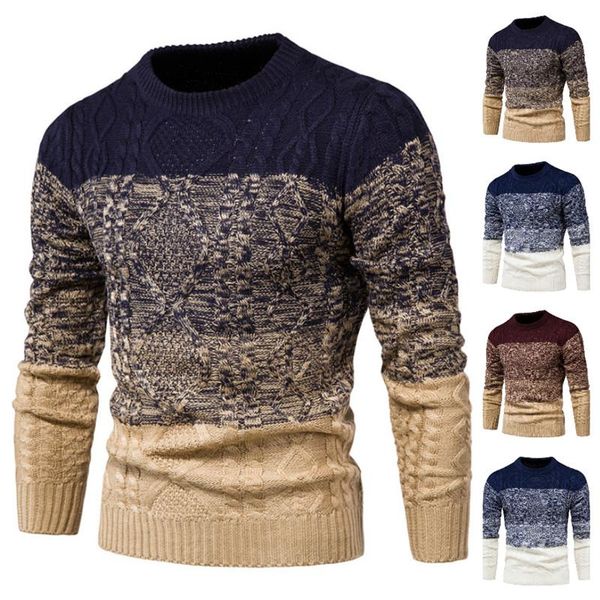 men's sweaters autumn winter wool pullover o-neck long sleeve thick warm casual stretchy fashion male sweater, White;black
men's sweaters autumn winter wool pullover o-neck long sleeve thick warm casual stretchy fashion male sweater, White;black