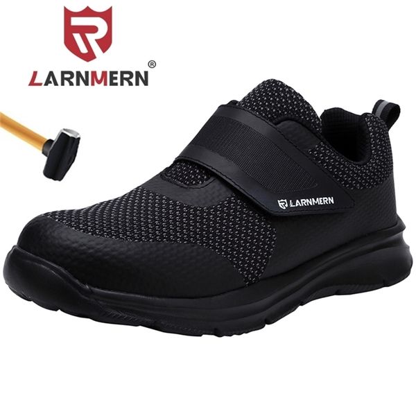 larnmern men's steel toe safety shoes construction protective footwear lightweight shockproof work boots hook&loop sneaker y200915, Black;brown
larnmern men's steel toe safety shoes construction protective footwear lightweight shockproof work boots hook&loop sneaker y200915, Black;brown