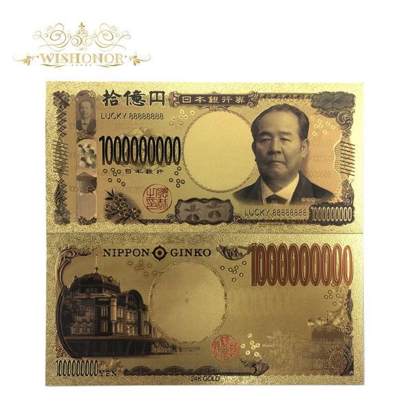 100pcs lot lucky 888 color japan banknote 1 billion yen banknotes in 99.9 gold plated fake paper money for collection sqcijh pingtoy
100pcs lot lucky 888 color japan banknote 1 billion yen banknotes in 99.9 gold plated fake paper money for collection sqcijh pingtoy