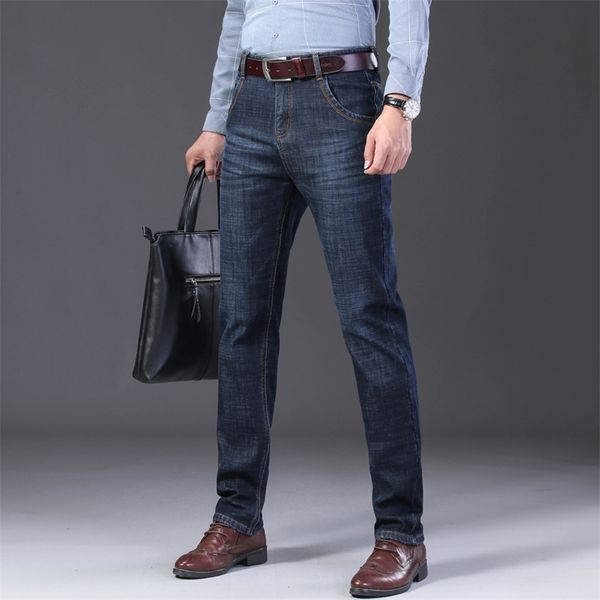 nigrity autumn winter men's straight casual jeans fashion denim trousers male pant blue and dark blue plus big size 29-44 201111
nigrity autumn winter men's straight casual jeans fashion denim trousers male pant blue and dark blue plus big size 29-44 201111
