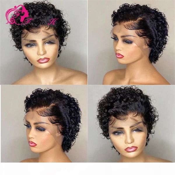 130% 150% lace front human hair wigs short pixie cut wig for women pre plucked short curly wig brazilian human hair, Black;brown
130% 150% lace front human hair wigs short pixie cut wig for women pre plucked short curly wig brazilian human hair, Black;brown
