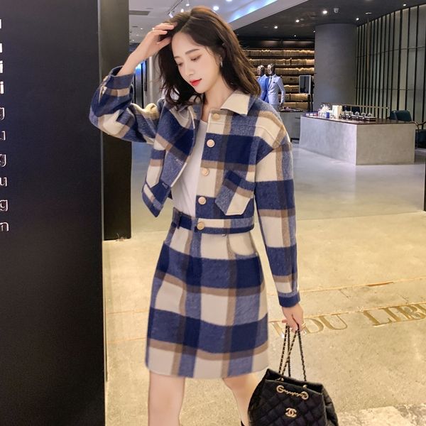 vwllf two pieces of professional women's wear fall tall new perfume style and 2020 style western small suit celebrity small uccdl suit, Gray
vwllf two pieces of professional women's wear fall tall new perfume style and 2020 style western small suit celebrity small uccdl suit, Gray