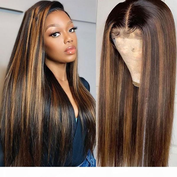honey blond ombre color highlight lace font wigs non lace brazilian human hair long straight hair 18inch for black women 150% density, Black;brown
honey blond ombre color highlight lace font wigs non lace brazilian human hair long straight hair 18inch for black women 150% density, Black;brown