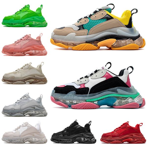 fashion designer shoes women men dad casual shoes crystal bottom triple s black green blue gold casual shoes sneakers for men trainer
fashion designer shoes women men dad casual shoes crystal bottom triple s black green blue gold casual shoes sneakers for men trainer