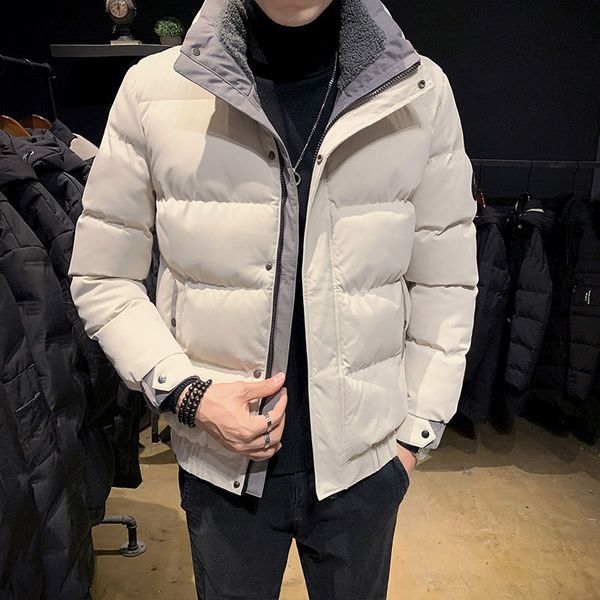 cashmere lamb winter coat 2020 new ins thickened down cotton padded jacket men's stand collar fashion, Black
cashmere lamb winter coat 2020 new ins thickened down cotton padded jacket men's stand collar fashion, Black