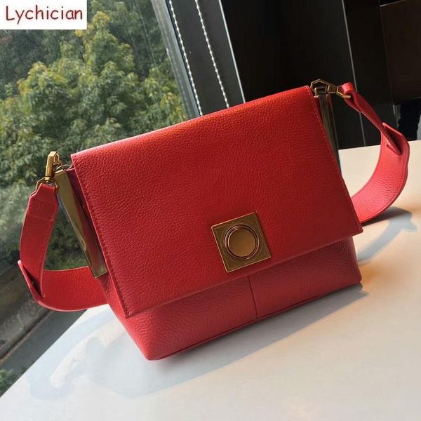 2020 spring summer women genuine leather messenger bag ladies flap shoulder bag big strap bolsos cross body
2020 spring summer women genuine leather messenger bag ladies flap shoulder bag big strap bolsos cross body