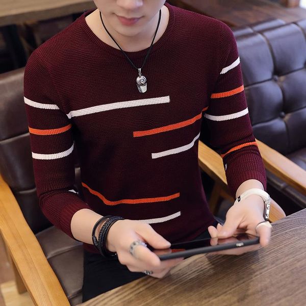 ugly christmas sweater for men new men's o-neck sweater korean fashion bottoming shirt pullover youth slim line, White;black
ugly christmas sweater for men new men's o-neck sweater korean fashion bottoming shirt pullover youth slim line, White;black