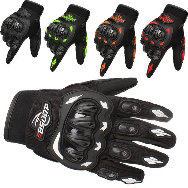 motorcycle black racing genuine motorbike gloves, Blue;gray