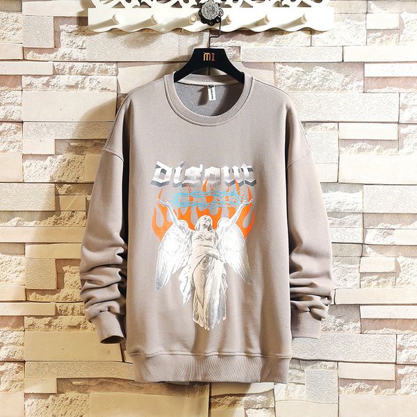 2021 new fashion unissweatshirts long sleeve angel printed male casual pullovers female big size 3eoz, Black
2021 new fashion unissweatshirts long sleeve angel printed male casual pullovers female big size 3eoz, Black