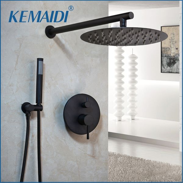 kemaidi ultra-thin shower head black 8 10 12 inch wall mounted bathroom rainfall faucet sets head hand shower set 1011
kemaidi ultra-thin shower head black 8 10 12 inch wall mounted bathroom rainfall faucet sets head hand shower set 1011