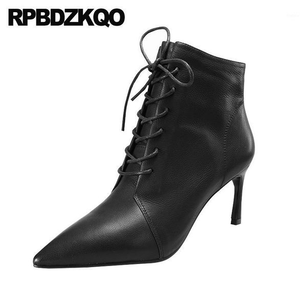 ladies fur ankle stiletto short black high heel waterproof pointy shoes autumn fall lace up women boots winter 2020 pointed toe1
ladies fur ankle stiletto short black high heel waterproof pointy shoes autumn fall lace up women boots winter 2020 pointed toe1