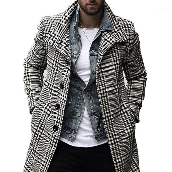 kimsere men's fashion long trench coat england style business jacket for man windbreaker clothing balck white plaid1, Tan;black
kimsere men's fashion long trench coat england style business jacket for man windbreaker clothing balck white plaid1, Tan;black
