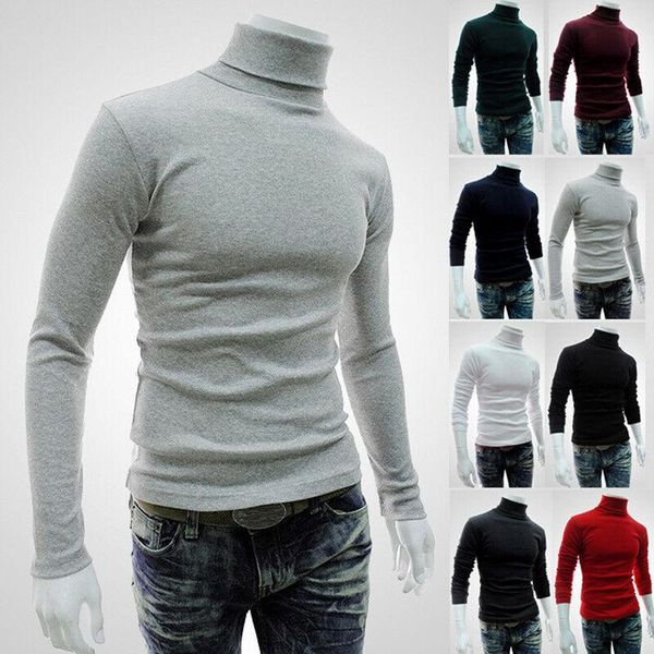 men's sweaters autumn winter sweater turtleneck solid casual fashion silm jacket men knit pullover coat long sleeve, White;black
men's sweaters autumn winter sweater turtleneck solid casual fashion silm jacket men knit pullover coat long sleeve, White;black