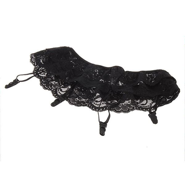 2019 women's double layer lace thongs stocking suspender lingeries garter belts apparel & accessories fashion black color, Black;white
2019 women's double layer lace thongs stocking suspender lingeries garter belts apparel & accessories fashion black color, Black;white
