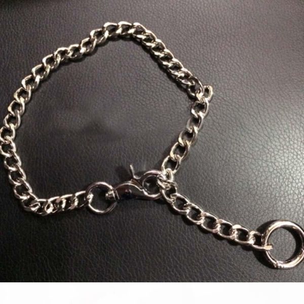 cool handmade silver chain choker necklace for women men girls punk gothic metal chain collar with o round
cool handmade silver chain choker necklace for women men girls punk gothic metal chain collar with o round