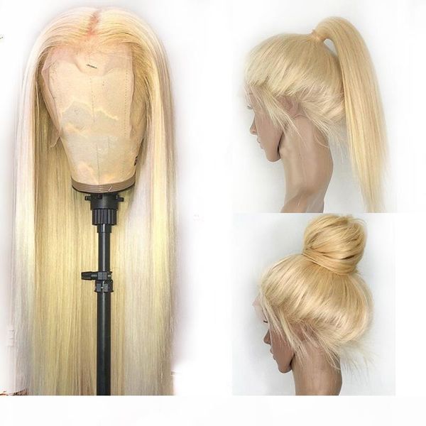 613 blonde lace wig with human hair glueless silky straight virgin brazilian full lace wigs 613 blonde colored for white women part, Black;brown
613 blonde lace wig with human hair glueless silky straight virgin brazilian full lace wigs 613 blonde colored for white women part, Black;brown