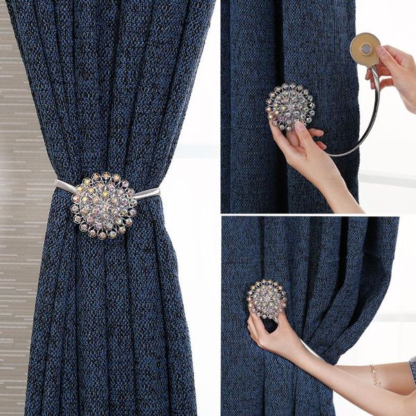 other home decor crystal curtain straps creative european decorative buckle punch hook wall magnet strap 1pcs
other home decor crystal curtain straps creative european decorative buckle punch hook wall magnet strap 1pcs