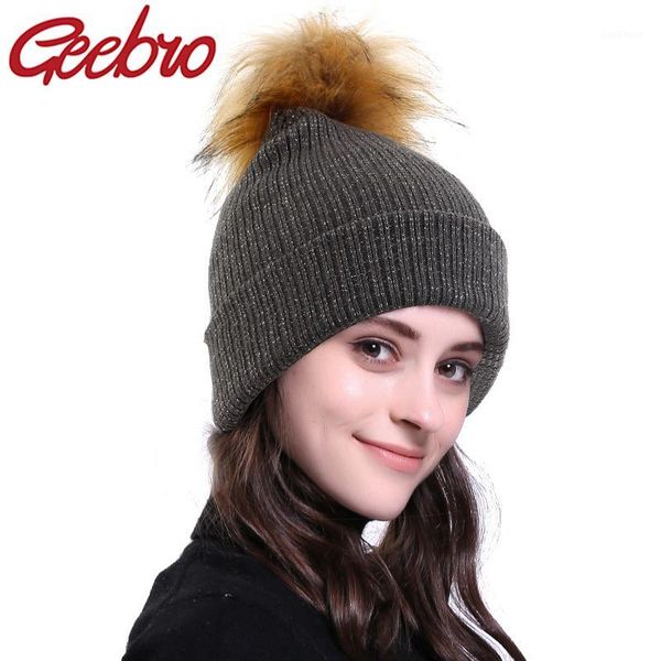 beanies geebro 2021 soft knitted fashion multi-color faux fur pompom hat winter women beanie for warm female cap1
beanies geebro 2021 soft knitted fashion multi-color faux fur pompom hat winter women beanie for warm female cap1