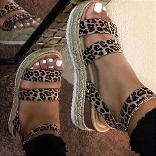 women sandals leopard retro hemp flat platform ladies summer wedges shoes woman casual buckle strap women's plus size female #7k67, Black
women sandals leopard retro hemp flat platform ladies summer wedges shoes woman casual buckle strap women's plus size female #7k67, Black