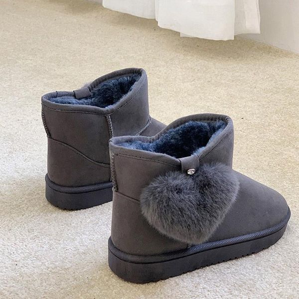 snow boots for women slip-on ladies fluffy fur heart shoes female plush ankle boots platform woman fur suede winter footwear, Black
snow boots for women slip-on ladies fluffy fur heart shoes female plush ankle boots platform woman fur suede winter footwear, Black