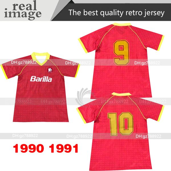 1990 1991 retro roma soccer jersey home red 90 91 football shirt shirt classic commemorate collection vintage rome maglia da calcio, Black;yellow
1990 1991 retro roma soccer jersey home red 90 91 football shirt shirt classic commemorate collection vintage rome maglia da calcio, Black;yellow