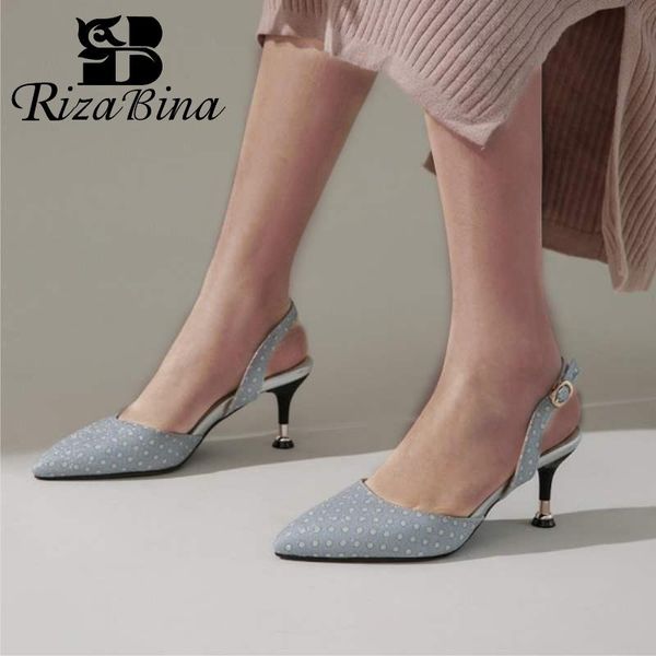 rizabina plus size 34-43 pointed toe women sandals fashion ankle strap daily party shoes women club thin heels footwear, Black
rizabina plus size 34-43 pointed toe women sandals fashion ankle strap daily party shoes women club thin heels footwear, Black