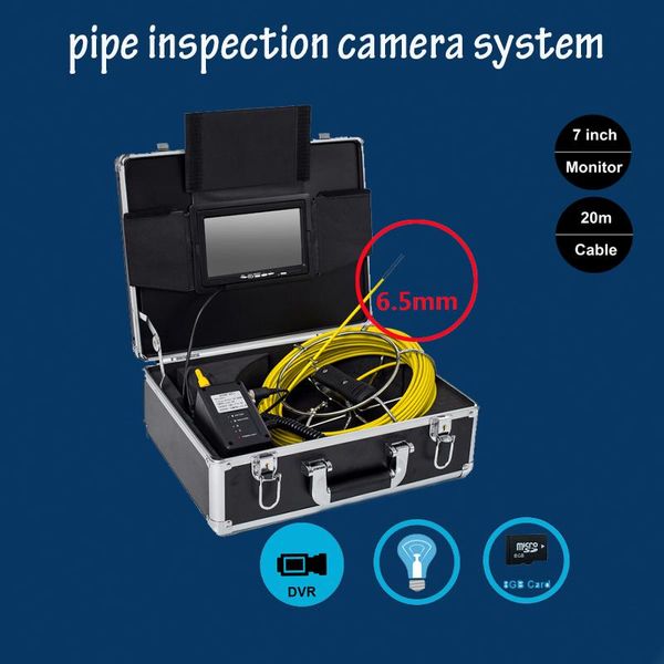 7inch screen monitor 20m 6.5mm underwater inspection waterproof camera with dvr pipe industrial endoscope system
7inch screen monitor 20m 6.5mm underwater inspection waterproof camera with dvr pipe industrial endoscope system