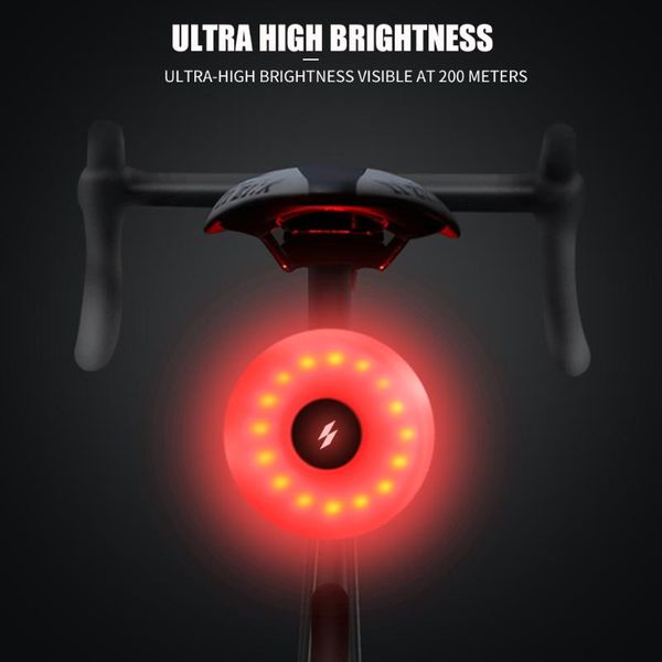 5 modes 16 led bike taillight waterproof usb rechargeable bicycle rear warning lamp riding cycling equipment with charging cable
5 modes 16 led bike taillight waterproof usb rechargeable bicycle rear warning lamp riding cycling equipment with charging cable