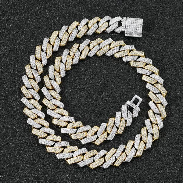 missivy 14mm miami cuban choker square link ожерелье золотой цвет зубовый кубический циркония рок-хип хоп стиль мужские ювелирные изделия, Silver
missivy 14mm miami cuban choker square link ожерелье золотой цвет зубовый кубический циркония рок-хип хоп стиль мужские ювелирные изделия, Silver