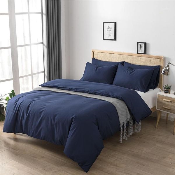 100%cotton us twin king duvet cover pillowcases 3 pcs solid color zipper closure bedding set grey white navy blue color1
100%cotton us twin king duvet cover pillowcases 3 pcs solid color zipper closure bedding set grey white navy blue color1