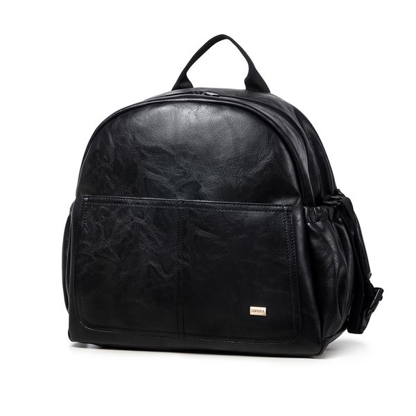 fashion maternity nappy changing bag for mother black large capacity fashion diaper bag with 2 straps travel backpack for baby lj200827
fashion maternity nappy changing bag for mother black large capacity fashion diaper bag with 2 straps travel backpack for baby lj200827