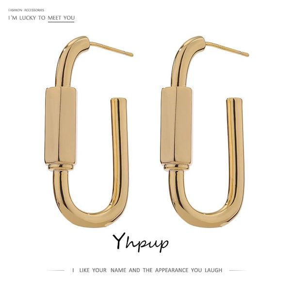 yhpup simple new design geometric stud earrings charm metal 14 k copper statement earrings pendientes mujer moda 2021, Golden;silver
yhpup simple new design geometric stud earrings charm metal 14 k copper statement earrings pendientes mujer moda 2021, Golden;silver