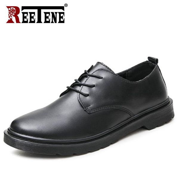 reetene 2020 leather dress men shoes round toe formal work male shoes winter footwear with cotton business oxford flats, Black
reetene 2020 leather dress men shoes round toe formal work male shoes winter footwear with cotton business oxford flats, Black