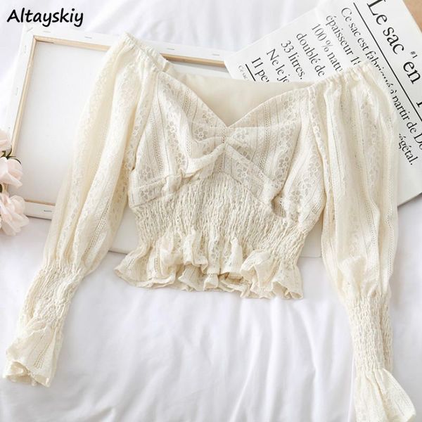 blouses women v-neck long sleeve solid hollow out breathable korean style fashion leisure 2020 womens elegant vintage streetwear1, White
blouses women v-neck long sleeve solid hollow out breathable korean style fashion leisure 2020 womens elegant vintage streetwear1, White