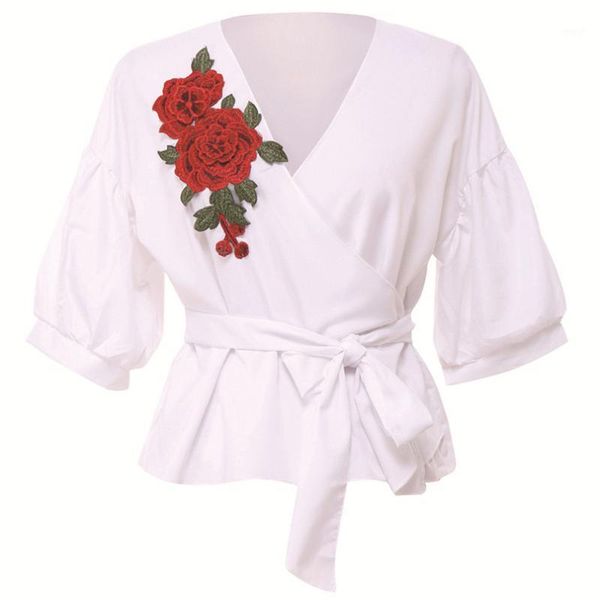 women's blouses & shirts women tunic shirt 2021 spring half sleeve floral print v-neck and with button clothing plus size 4fn1, White
women's blouses & shirts women tunic shirt 2021 spring half sleeve floral print v-neck and with button clothing plus size 4fn1, White