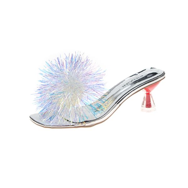 2021 the new sandals women's female fashion summer bling bore from ladies with foot open high heel shoes zgkr, Black
2021 the new sandals women's female fashion summer bling bore from ladies with foot open high heel shoes zgkr, Black
