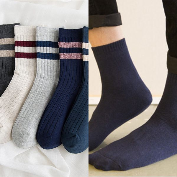 spring and summer new style double needle men's cotton socks medium men's medium tube socks 1zpao, Black
spring and summer new style double needle men's cotton socks medium men's medium tube socks 1zpao, Black