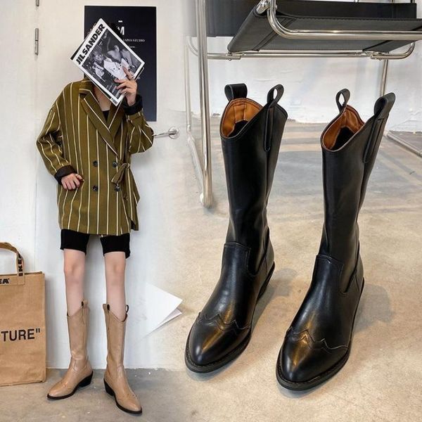 pointe toe slim leg shoes women knee high boots cowboy riding boots for women 2020 new thick heel casual shoes female autumn, Black
pointe toe slim leg shoes women knee high boots cowboy riding boots for women 2020 new thick heel casual shoes female autumn, Black