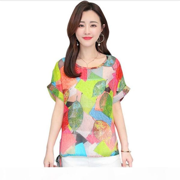 womens and blouses plus size chiffon shirt short sleeve 2019 summer new korean fashion v-neck temperament shirt e201, White
womens and blouses plus size chiffon shirt short sleeve 2019 summer new korean fashion v-neck temperament shirt e201, White