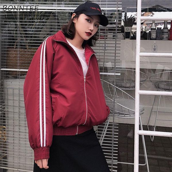 jackets women sports casual loose spring korean style street womens student chic couple coat bf all-match long sleeve jacket1, Black;brown
jackets women sports casual loose spring korean style street womens student chic couple coat bf all-match long sleeve jacket1, Black;brown