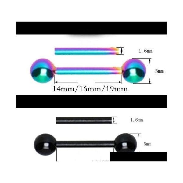 tongue ring body jewelry 14/16 / 19mm 316 titanium steel lip tongue bar belly body piercing jewelry hea jlltts yummy_shop, Silver
tongue ring body jewelry 14/16 / 19mm 316 titanium steel lip tongue bar belly body piercing jewelry hea jlltts yummy_shop, Silver