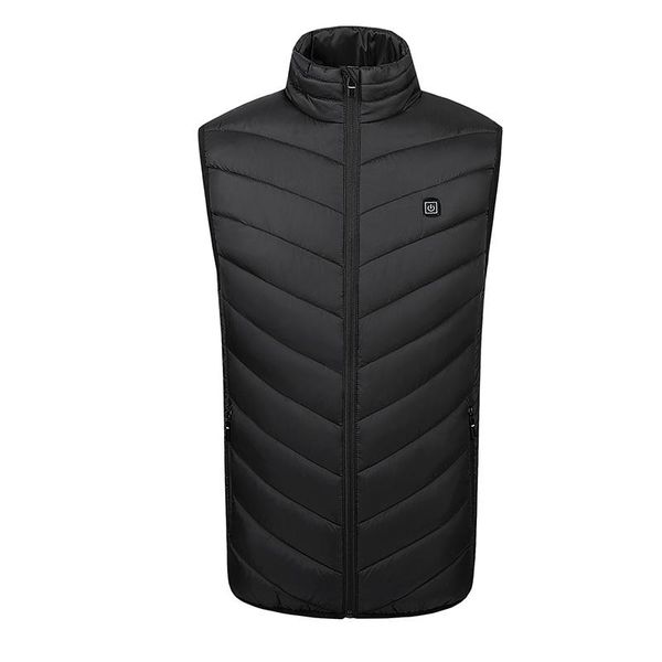 men autumn winter smart heating cotton vest usb infrared electric heating vest men outdoor winter warm jacket sleeveless, Black;white
men autumn winter smart heating cotton vest usb infrared electric heating vest men outdoor winter warm jacket sleeveless, Black;white