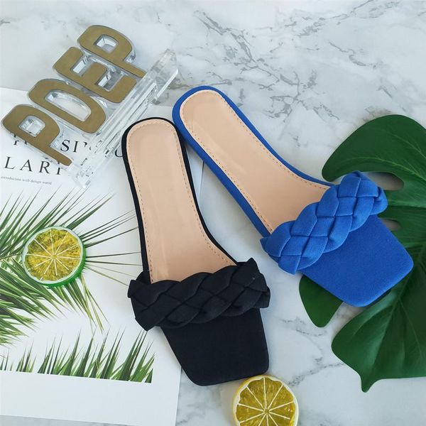 slippers pdep summer for women beach flat sandals big plus size shoes twist weaving fashion ladies casual blue slides, Black
slippers pdep summer for women beach flat sandals big plus size shoes twist weaving fashion ladies casual blue slides, Black