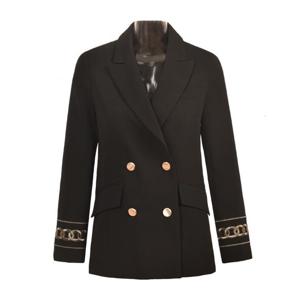 women's suits & blazers small suit female thin section 2021 embroidery heavy work chic jacket retro net red foreign, White;black
women's suits & blazers small suit female thin section 2021 embroidery heavy work chic jacket retro net red foreign, White;black