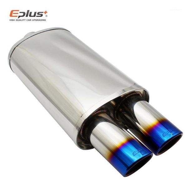 car accessories exhaust systems muffler pipe m drum universal stainless burned blue silver double export 63mm 76mm1
car accessories exhaust systems muffler pipe m drum universal stainless burned blue silver double export 63mm 76mm1