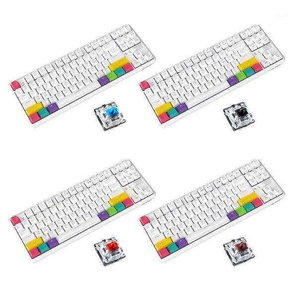 87 keys bluetooth wired/wireless mechanical keyboard for ajazz k870t with rgb backlit type c cable 2000mah battery nkro1
87 keys bluetooth wired/wireless mechanical keyboard for ajazz k870t with rgb backlit type c cable 2000mah battery nkro1