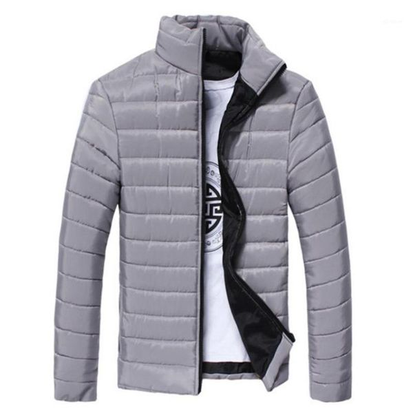 winter jackets men solid color parkas stand collar long sleeve parkas warm cotton quilted coat jacket slim men's coat erkek mont1, Black
winter jackets men solid color parkas stand collar long sleeve parkas warm cotton quilted coat jacket slim men's coat erkek mont1, Black