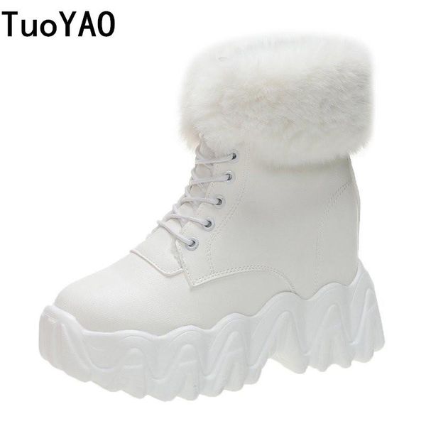 new women snow boots thick sole soft leather high platform ankle boots chunky sneakers warm plus velvet winter shoes woman, Black
new women snow boots thick sole soft leather high platform ankle boots chunky sneakers warm plus velvet winter shoes woman, Black
