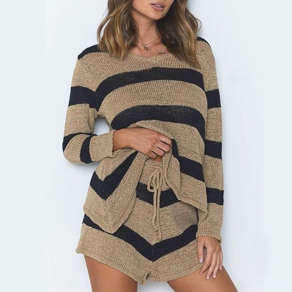j02lh new casual loose stripe t-shirt long bx8g2 shorts sweater winter for sweatert-shirt sweaterfall sleeve 2020 set, Gray
j02lh new casual loose stripe t-shirt long bx8g2 shorts sweater winter for sweatert-shirt sweaterfall sleeve 2020 set, Gray