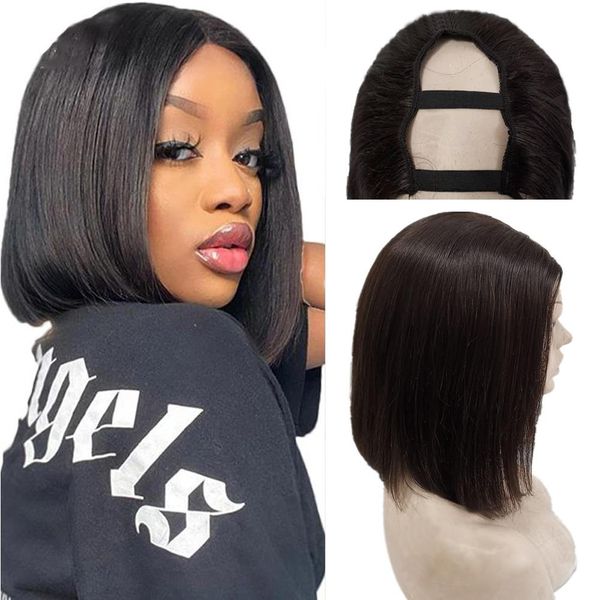 straight brazilian virgin u shape glueless wigs 150% density part wig short bob wigs for women glueless human hair wigs for black women
straight brazilian virgin u shape glueless wigs 150% density part wig short bob wigs for women glueless human hair wigs for black women